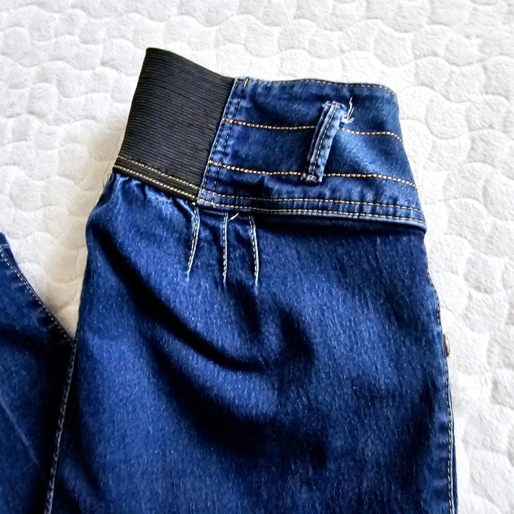 Lamasini skinny jeans 13 button fly elastic waist big butts - Picture 11 of 12